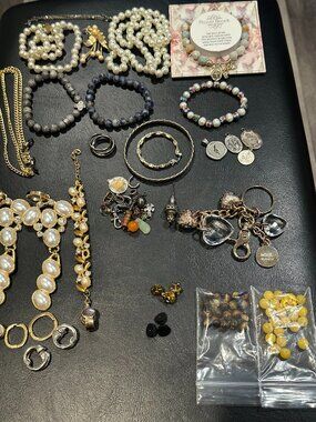 Jewelry Craft Lot Over 25 Pieces